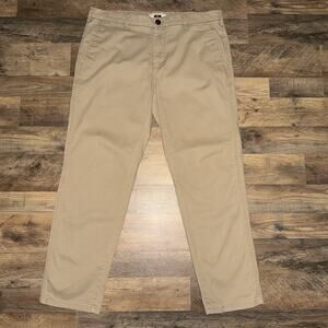 Joseph Abboud Men's Size 38 x 32 Heritage Stretch Tan Chino